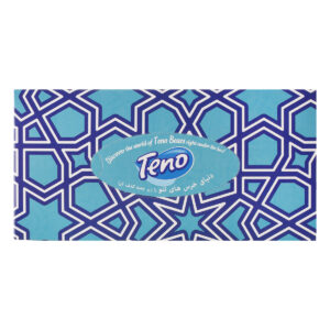 دستمال کاغذی 3 لایه تنو 100 برگ