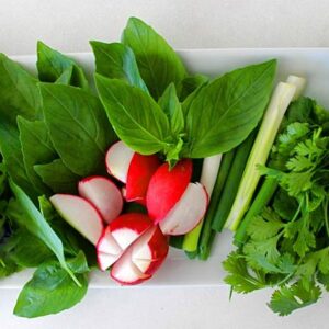 سبزی پاک شده